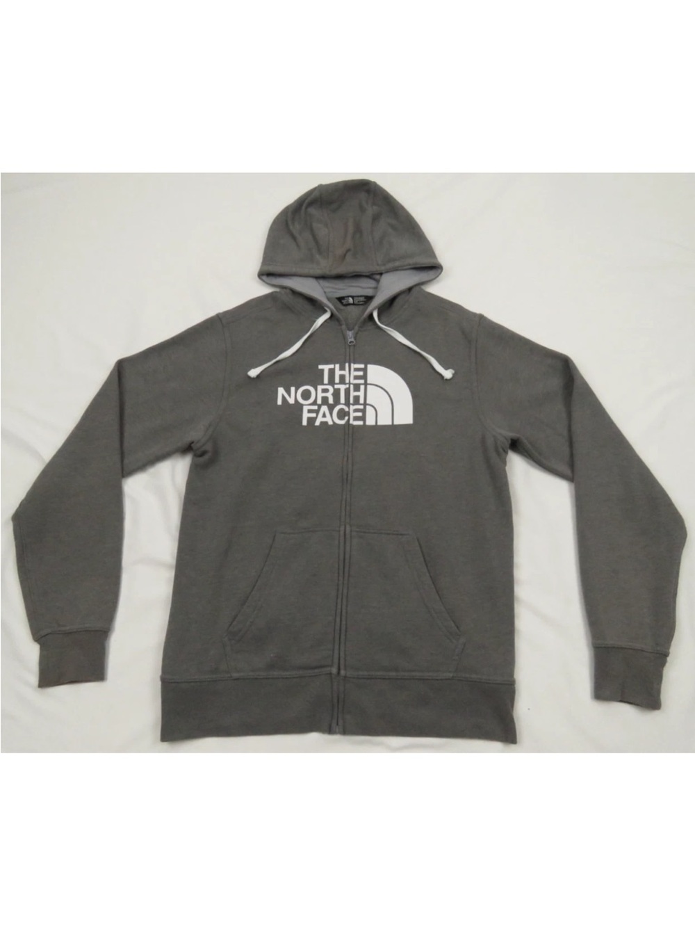 NWOT The North Face Spell Out Dome Hooded Full Zip Sweatshirt Jacket M